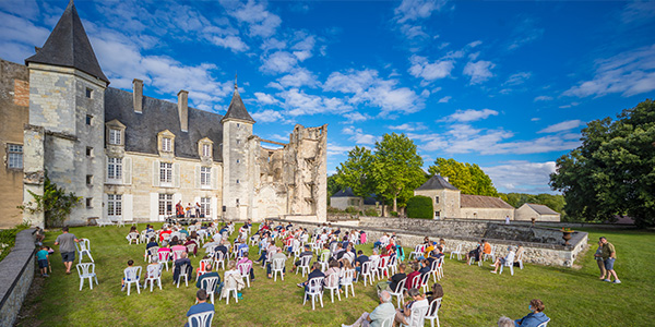 Vue sur la Vienne à Vouneuil-sur-Vienne