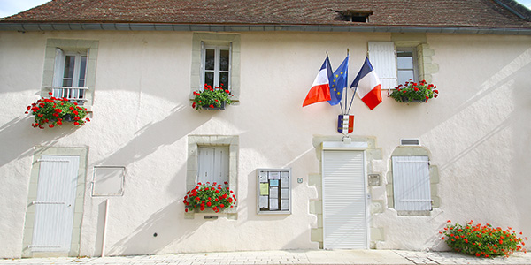 Vue extérieure du musée de la Vieillardière deLeigné-les-Bois