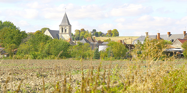 Vue de la façade de la mairie de Saint-Christophe