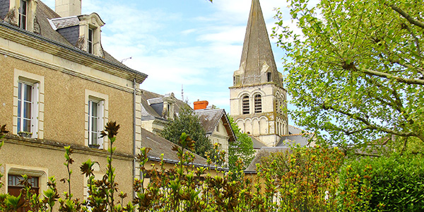 Vue de la campagne de Thuré