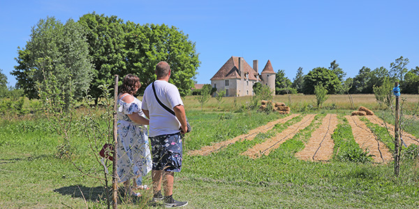 Vue de la campagen aux alentours de Vicq-sur-Gartempe