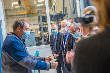 Safran vient d'inaugurer son pôle Squirell à Châtellerault