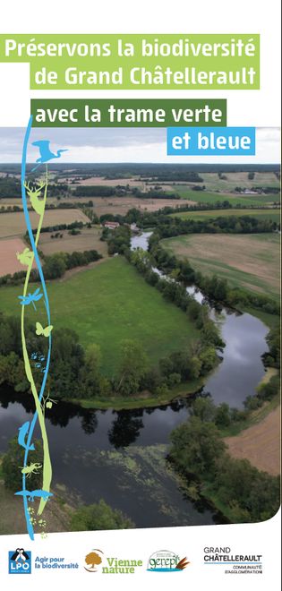 Plaquette Trame verte et bleue - Préservons la biodiversité de Grand Châtellerault